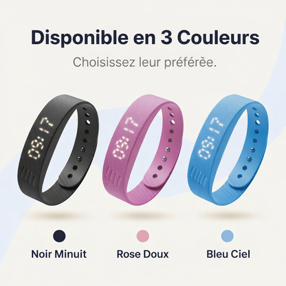 Bracelet Réveil Vibrant Orvanos – Enfants & Ados