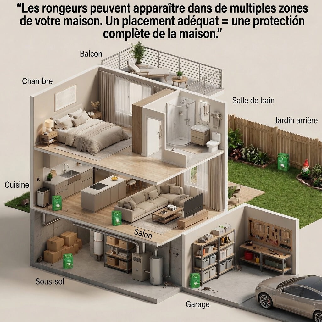 Les rongeurs se déplacent. Votre protection doit suivre.