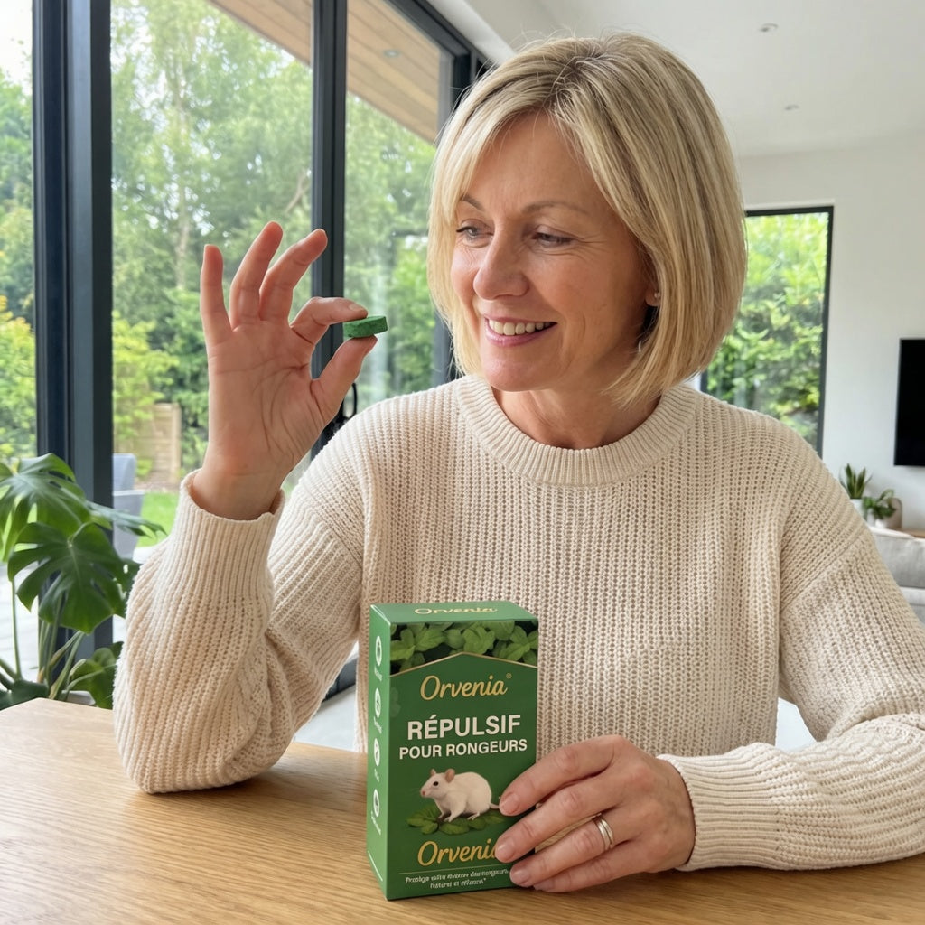 Pastilles répulsives contre les rongeurs — Créez une maison sans rongeurs, sans danger pour les enfants et les animaux de compagnie