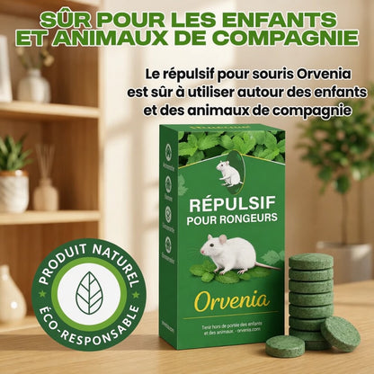 Pastilles répulsives contre les rongeurs — Créez une maison sans rongeurs, sans danger pour les enfants et les animaux de compagnie
